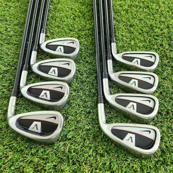 TaylorMade Burner Plus 6-PW AW Iron Set Steel Regular Flex RH